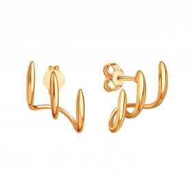 Золотые серьги Karatov Т10002Г371 Т10002Г371 фото