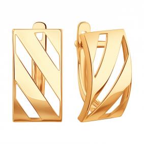 Золотые серьги Karatov Т10002Г719 Т10002Г719 фото