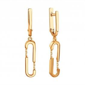 Золотые серьги Karatov Т10002Г789 Т10002Г789 фото