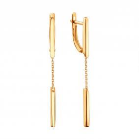 Золотые серьги Karatov Т10002Г792 Т10002Г792 фото