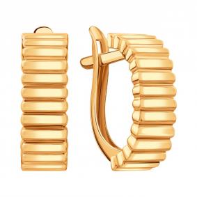 Золотые серьги Karatov Т10002Е107 Т10002Е107 фото
