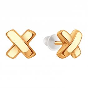 Золотые серьги Karatov Т10002Е160-1 Т10002Е160-1 фото