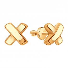 Золотые серьги Karatov Т10002Е160 Т10002Е160 фото