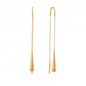 Золотые серьги Karatov Т10002Е685 Т10002Е685 фото