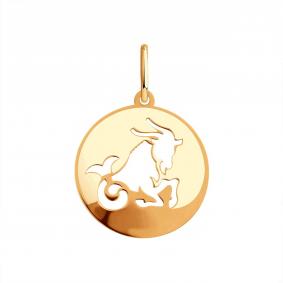 Золотая подвеска Знак зодиака Козерог Karatov Т100036383 Т100036383 фото