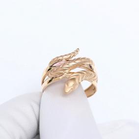 Золотое кольцо Символ года Змея Karatov Т10051Д882-1 Т10051Д882-1 фото