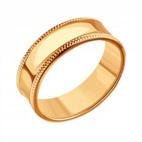 Золотое обручальное кольцо 6 мм Karatov Т10061Д433 Т10061Д433 фото