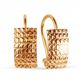 Золотые серьги Karatov Т100626222 Т100626222 фото