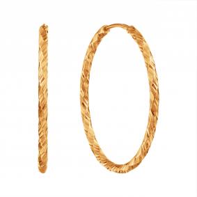 Золотые серьги Karatov Т10062Б530 Т10062Б530 фото