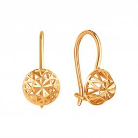 Золотые серьги Karatov Т10062В689 Т10062В689 фото