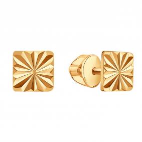 Золотые серьги Karatov Т10062В811 Т10062В811 фото
