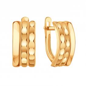 Золотые серьги Karatov Т10062В925 Т10062В925 фото