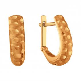 Золотые серьги Karatov Т10062Г210 Т10062Г210 фото