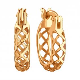 Золотые серьги Karatov Т10062Г626 Т10062Г626 фото