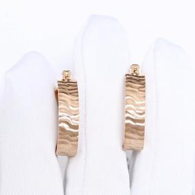 Золотые серьги Karatov Т10062Г756 Т10062Г756 фото