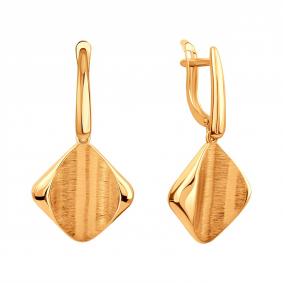 Золотые серьги Karatov Т10062Е098 Т10062Е098 фото