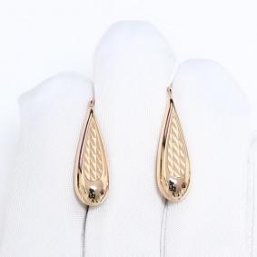 Золотые серьги Karatov Т10062Е176 Т10062Е176 фото