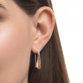 Золотые серьги Karatov Т10062Е177 Т10062Е177 фото