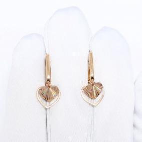 Золотые серьги Karatov Т10062Е411 Т10062Е411 фото