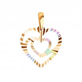 Золотая подвеска Karatov Т100636397 Т100636397 фото