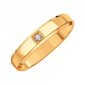 Обручальное кольцо из золота Karatov Т10161Д843 Т10161Д843 фото