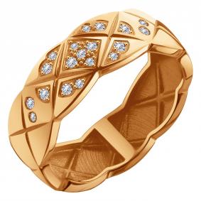 Золотое кольцо Karatov Т10201Д026 с фианитом Т10201Д026 фото