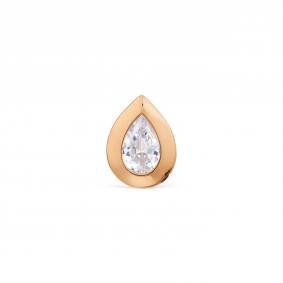 Золотая подвеска Karatov Т102035219 с фианитом Т102035219 фото