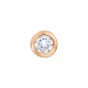 Золотая подвеска Karatov Т102035222 с фианитом Т102035222 фото