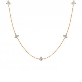 Т102112213 Колье Т102112213 Золото 585° (красное) Т102112213 фото