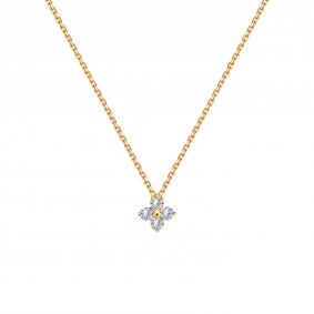 Т102112214 Колье Т102112214 Золото 585° (красное) Т102112214 фото