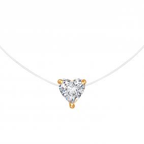 Колье на леске Karatov с фианитом Т10211636 Т10211636 фото