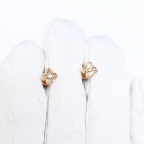 Золотые серьги Karatov Т10262Е386 с фианитом Т10262Е386 фото