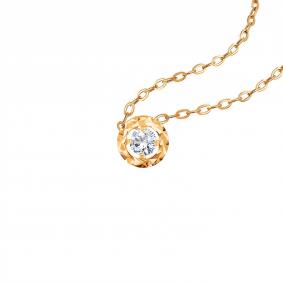 Золотая подвеска Karatov Т102635252 с фианитом Т102635252 фото