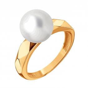 Золотое кольцо Karatov Т10801Д679 с жемчугом Т10801Д679 фото