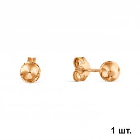 Одиночная серьга из золота Karatov Т11002Б534-1 Т11002Б534-1 фото