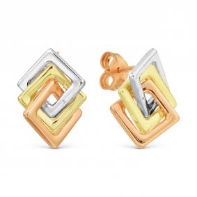 Золотые серьги Karatov Т130029102 Т130029102 фото