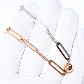 Колье из комбинированного золота Karatov Т130112040 Т130112040 фото