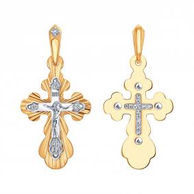 Золотая подвеска Karatov Т13166870 с бриллиантом Т13166870 фото