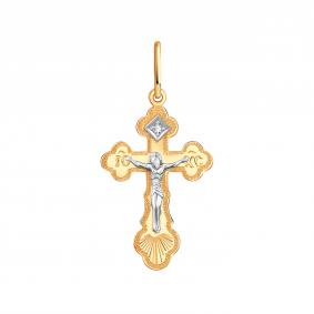 Золотая подвеска Karatov Т13186042 с бриллиантом Т13186042 фото