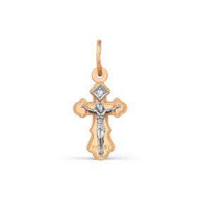 Золотая подвеска Karatov Т13786034 с фианитом Т13786034 фото