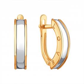 Золотые серьги Karatov Т14002В626 Т14002В626 фото