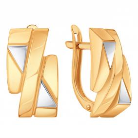 Золотые серьги Karatov Т14002Г449 Т14002Г449 фото