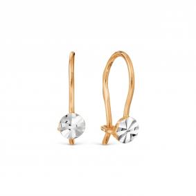 Золотые серьги Karatov Т140627307 Т140627307 фото