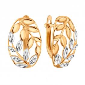 Золотые серьги Karatov Т14062В546 Т14062В546 фото