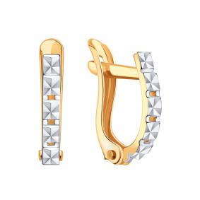 Золотые серьги Karatov Т14062В677 Т14062В677 фото