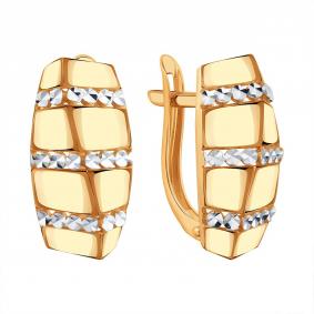 Золотые серьги Karatov Т14062Е285 Т14062Е285 фото