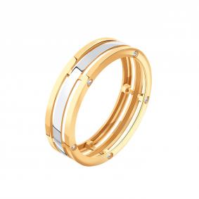 Золотое обручальное кольцо Karatov Т14101Б335 Т14101Б335 фото