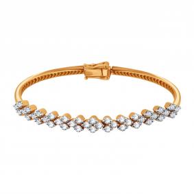 Золотой браслет Karatov Т141101458 с бриллиантом Т141101458 фото