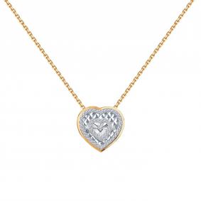 Золотое колье Karatov с танцующим бриллиантом Т141112217 Т141112217 фото