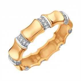 Золотое кольцо Karatov Т14201Б585 с фианитом Т14201Б585 фото